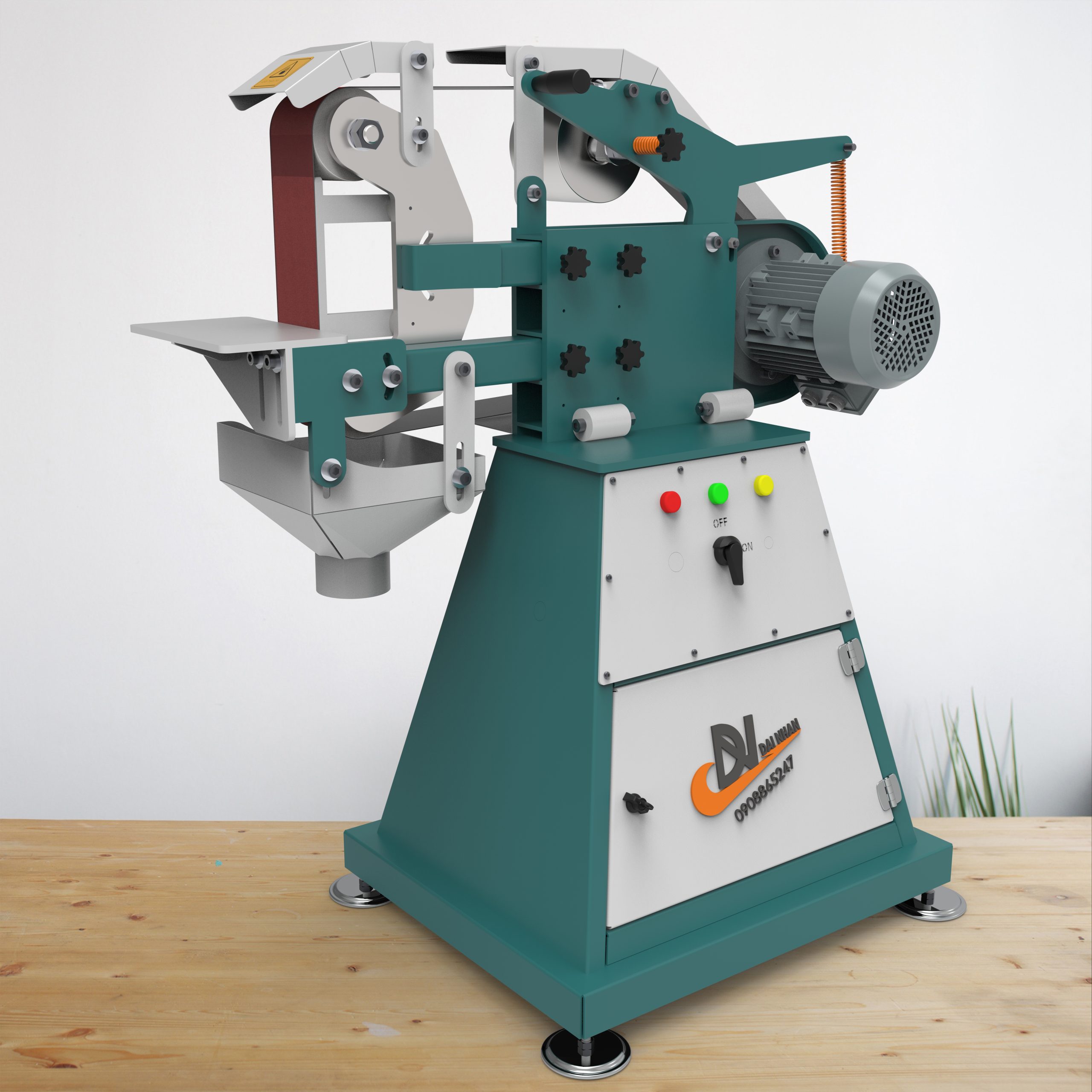 Máy mài đai nhám DN-2HP-14750