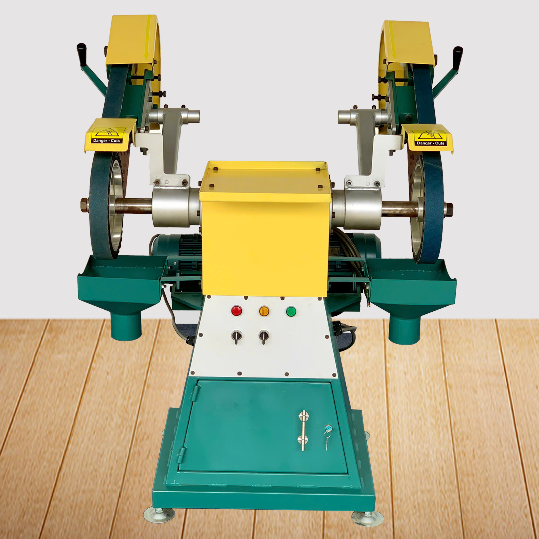 MÁY MÀI ĐAI NHÁM CHÂN THÙNG 2 ĐAI CÔNG NGHIỆP