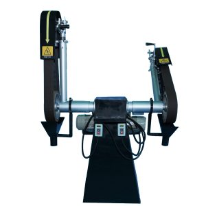 máy mài dây nhám 2 đầu lô