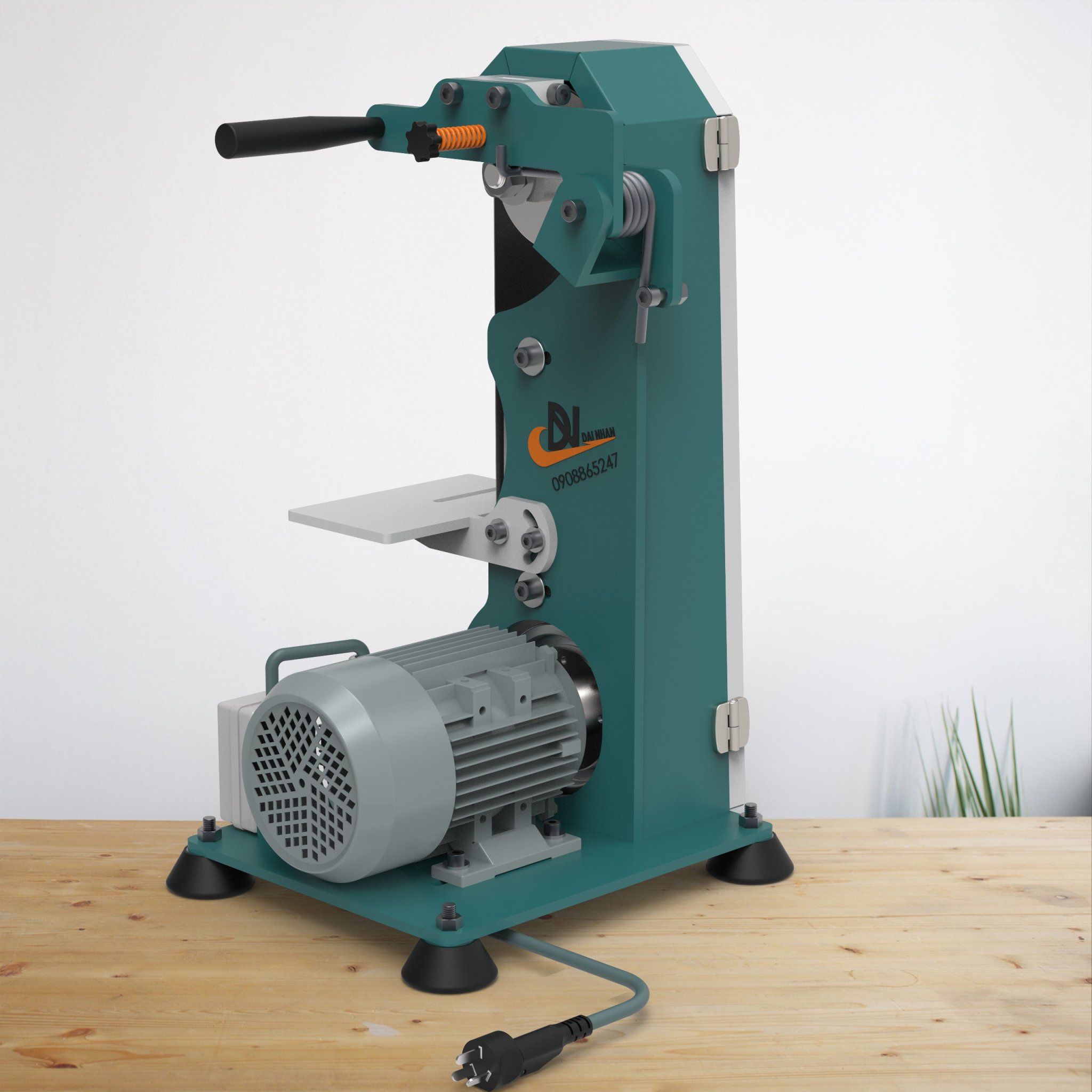 MÁY MÀI ĐAI NHÁM MINI ĐỂ BÀN - Ảnh 4