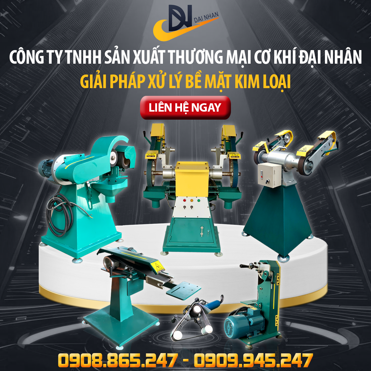 QUẢNG CÁO MÁY NHÁM(nhẹ)